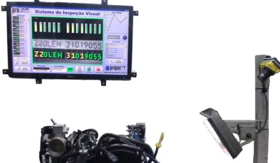 Sistema de Visão Inspeção Caracteres 1