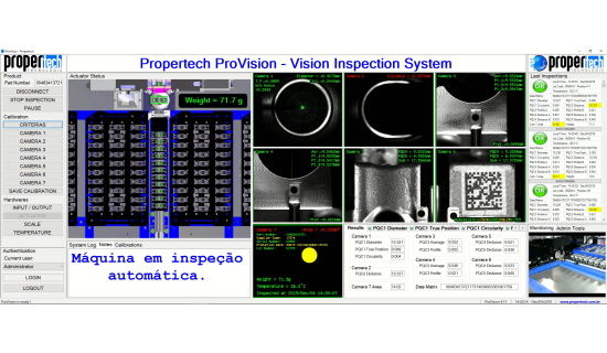 Sistema de Visão Metrologia 4